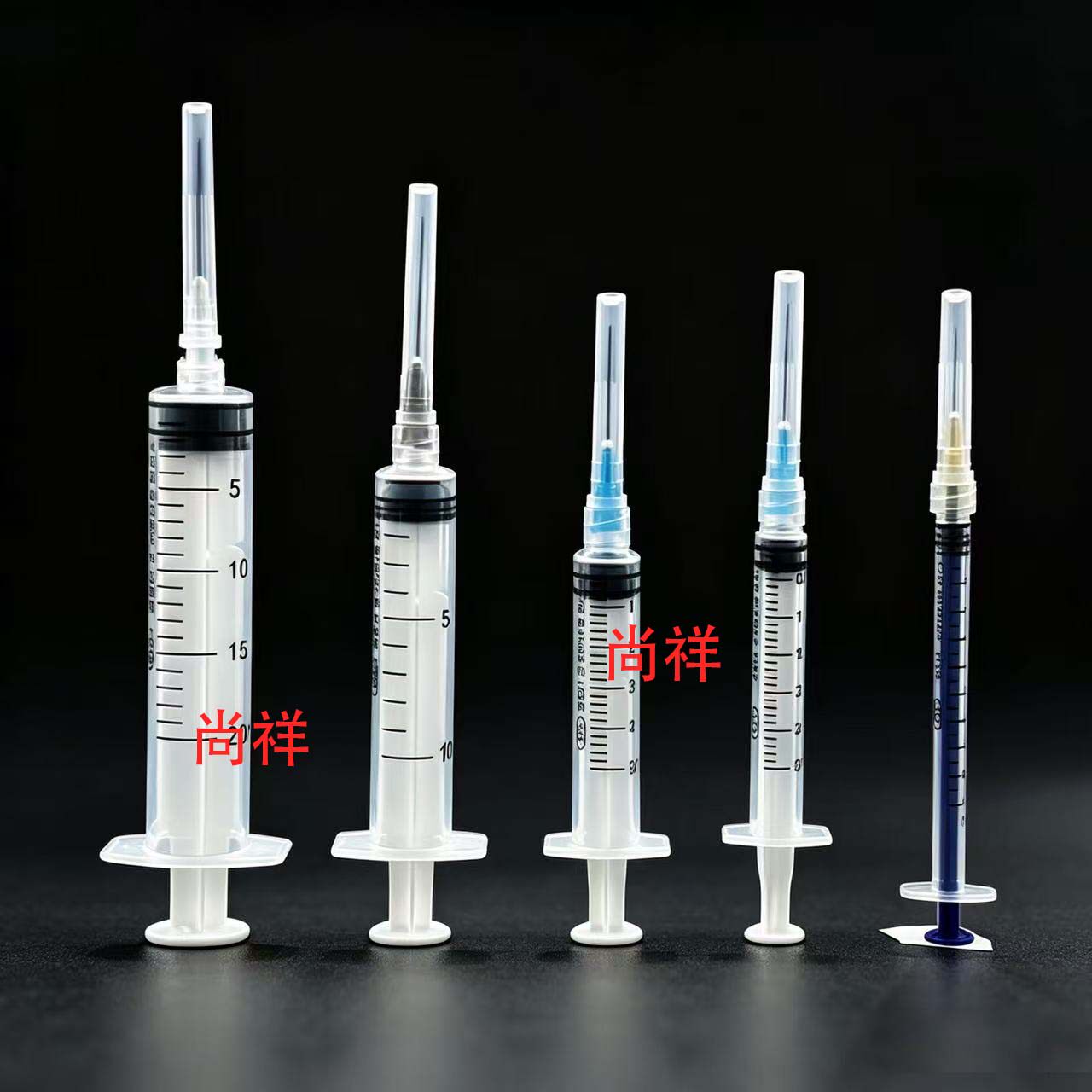 一次性医用螺口注射器1毫升针筒5/20ml针管螺旋口注器打针带针头