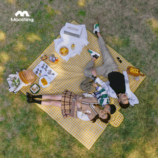 牧行户外野餐垫防潮垫子加厚地垫ins风露营春游餐布郊游草地铺垫