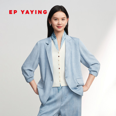 EP雅莹2026春夏真丝弹力西装