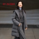 工坊系列 EP雅莹绵羊毛连帽拼接长款 鹅绒羽绒服 2025新款 Y922A