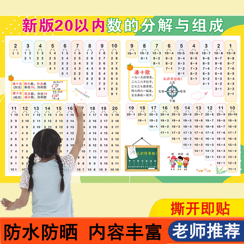 10以内的分解与组成20加减