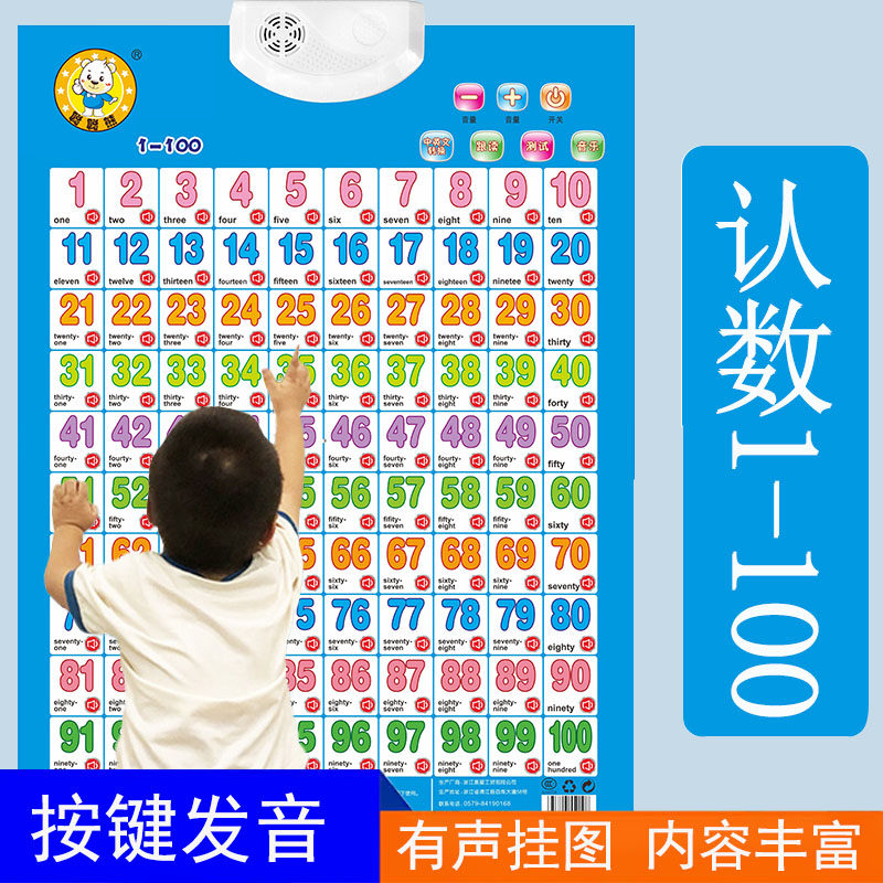 儿童数字认知有声挂图