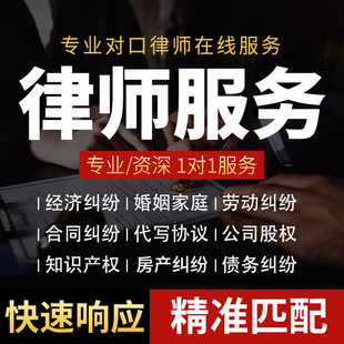 法律咨询服务代写离婚协议文书劳动仲裁律师咨询合同纠纷婚姻家庭