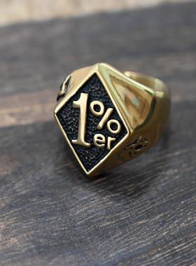 朋克个性欧美风潮流钛钢戒指饰品