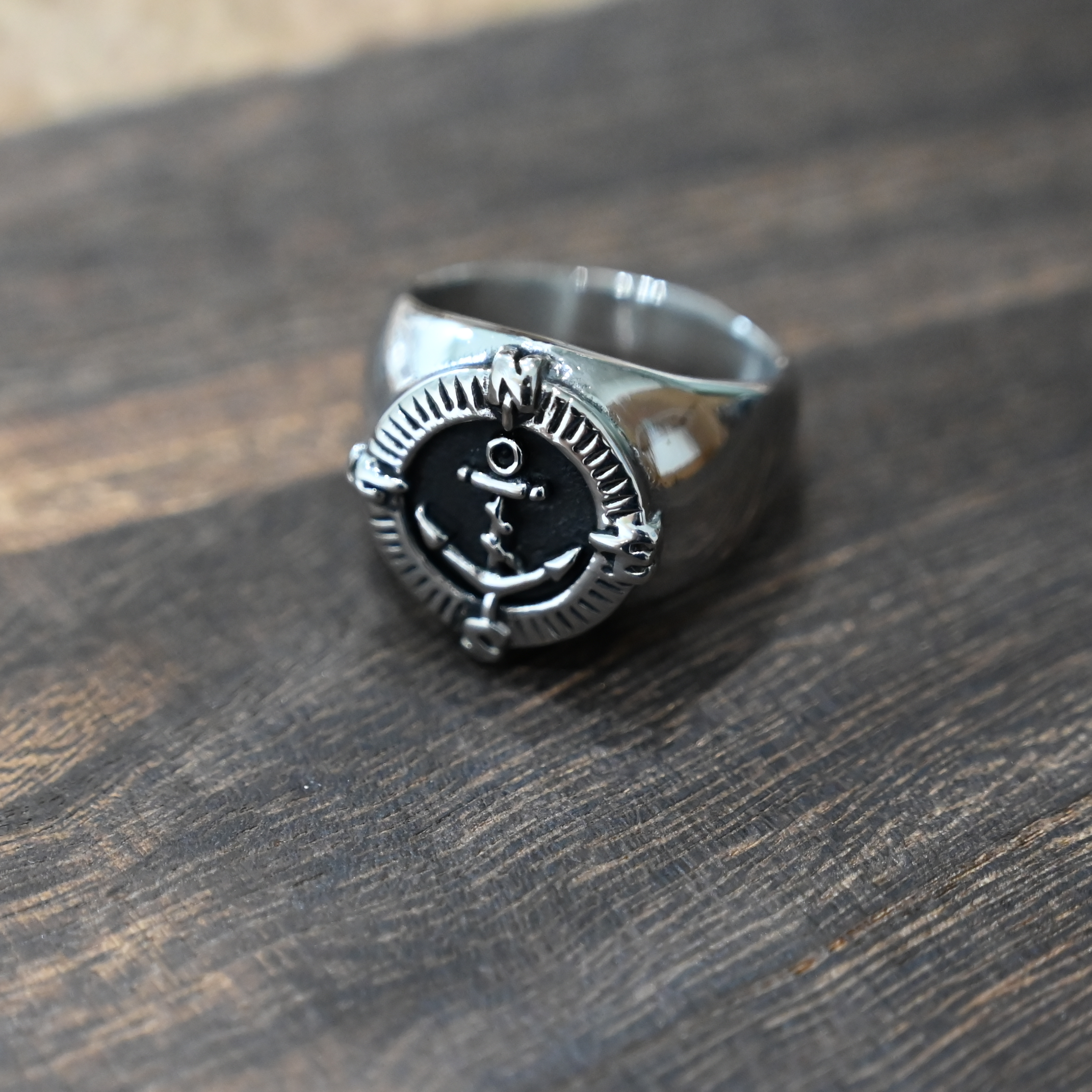 朋克个性欧美风潮流钛钢戒指饰品