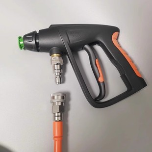 防缠绕配件家用洗车机亿力345系水枪管接头改装 8快插公母不锈钢