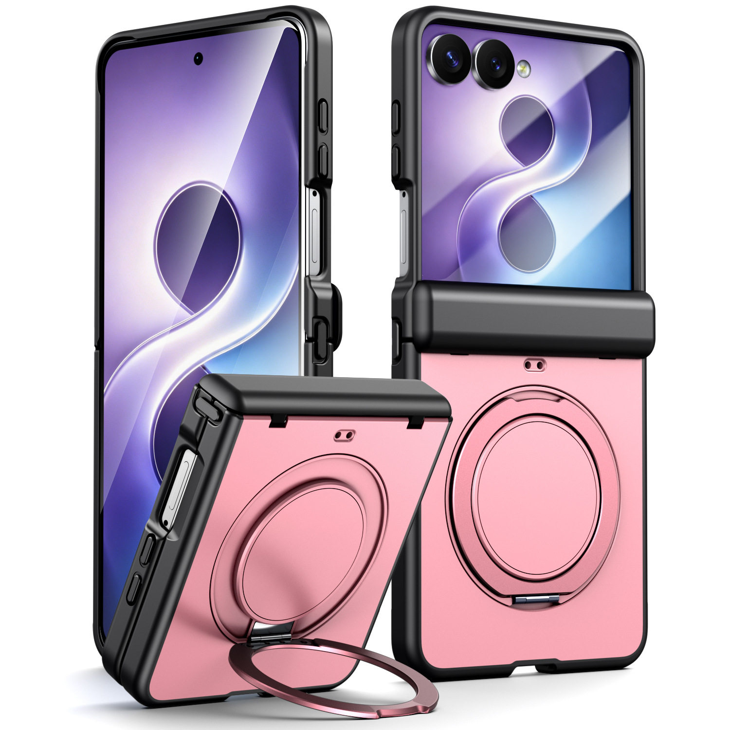 中轴全包适用三星Zfold8 5g手机壳Ultra防摔Galaxy z fold7保护套男折叠屏磨砂磁吸指环支架双中轴全包边外壳