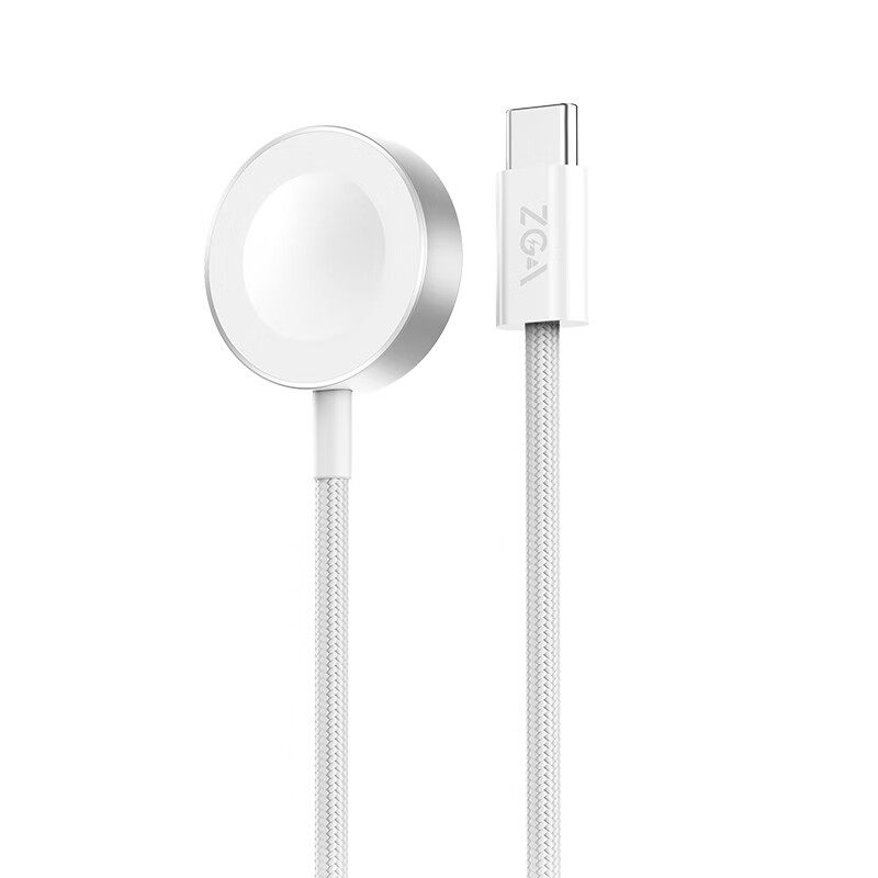 适用ZGA WX07铝合金手表充电器iwatch充电底座magsafe磁吸适用苹果手表Apple充电线S10/9/8/7/6/5/se4/Ultra2