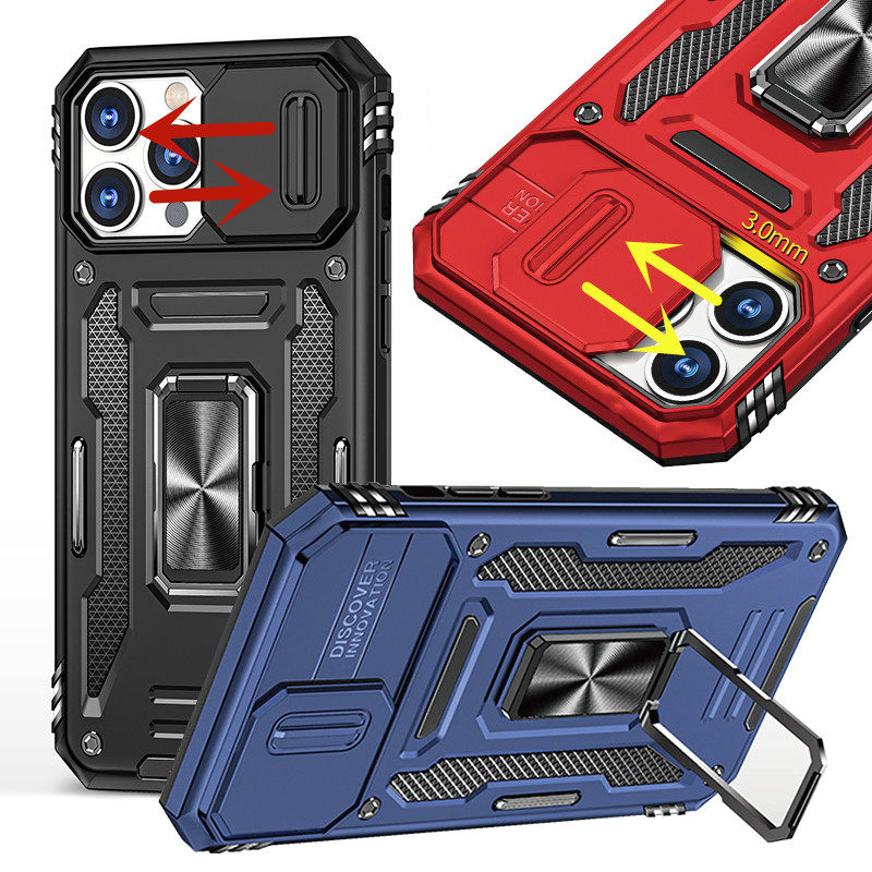 适用苹果7/8plus手机壳镜头盖se2推窗iPhone8全包保护套带指环滑盖se3代车载磁吸7P支架气囊8P防摔军工男士