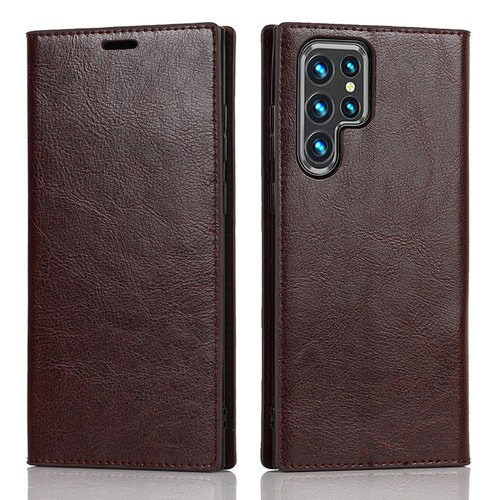 真皮三星手机壳S22/plus