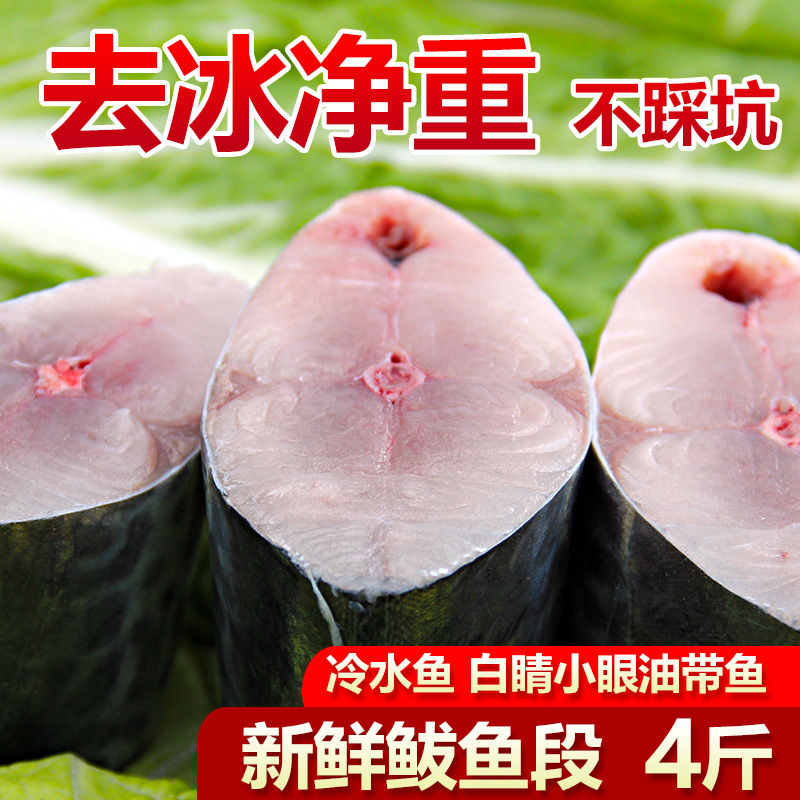 鲜切新鲜马鲛鱼段，可以包饺子！
