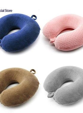 Memory Foam Travel Neck Pillow U-Shaped Cervical Support
