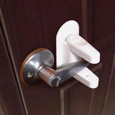 Universal Door Lever Lock Child Baby Safety Lock Rotation Pr