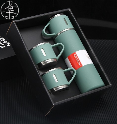 500ml Insulated Therm Bottle Tea Vacuum Flask 保温杯配分享杯