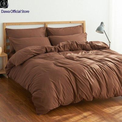 WASHED COTTON DUVET COVER BED SHEETS SET BED SHEET BEDDINGS