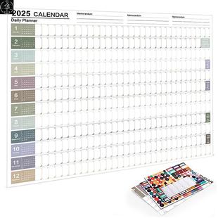 2026 English Calendar Desktop Wall Calendar Schedule Planner