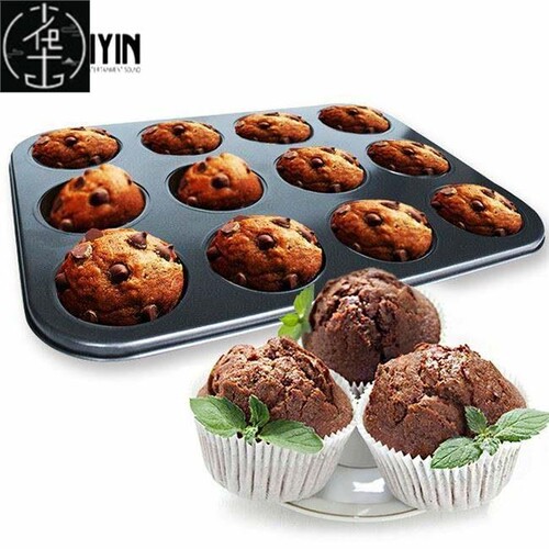 Non-stick Cupcake Baking Tray Muffin Cake Mold Bakeware