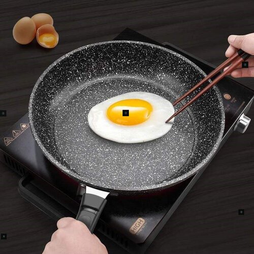 Meifen stone non-stick frying pan domestic wok煎锅/平底锅 - 封面
