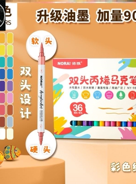 acrylic marker pen 丙烯马克笔肤色丙烯笔 diy paint