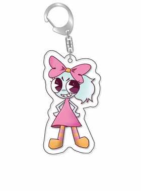 Dandy's World Plush Scraps丹迪的世界 亚克力钥匙扣