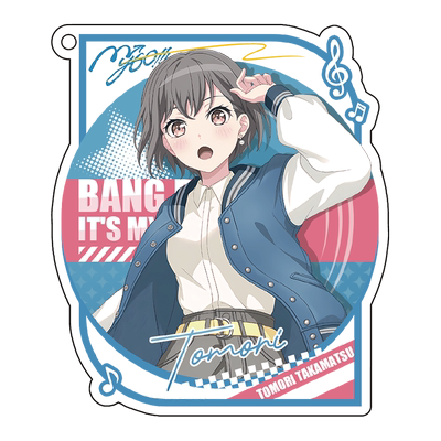 BanGDream!MyGO!!!!同人周边高松灯千早爱音要乐奈透明挂件钥匙扣