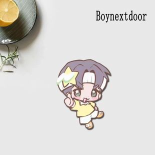 Boynextdoor门童亚克力周边胸针徽章学生书包笔袋礼物挂件饰品