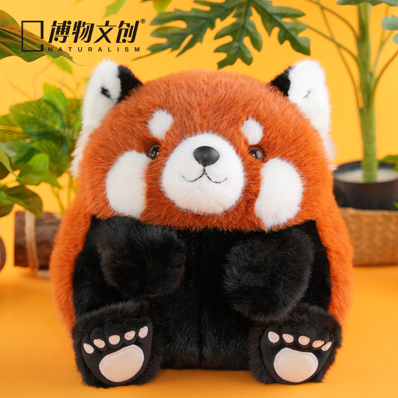 【新品】大圆宝小熊猫毛绒玩偶