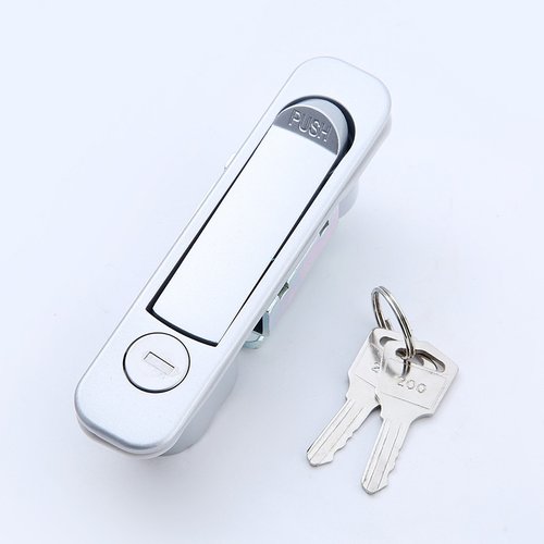 MS737锌合金手把锁配电箱机柜锁工业电表柜锁机柜门锁锁具