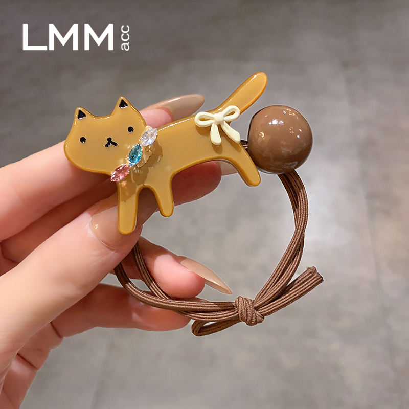 可爱扎丸子头绳马尾发圈