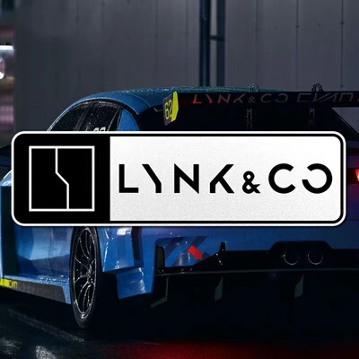 领克改装反光贴纸车身贴个性改装