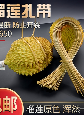 5*650mm榴莲扎带长塑料大号加厚捆榴莲色扎带加长尼龙长款65公分