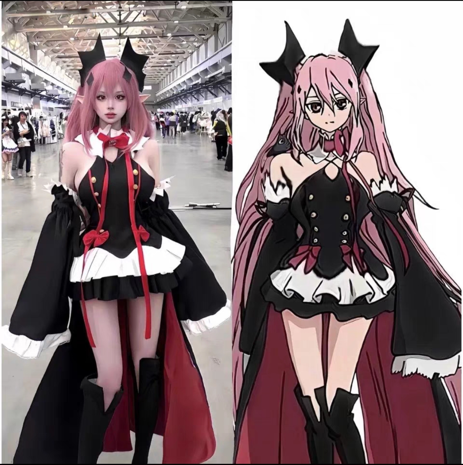 COS克鲁鲁cos服全套cos克鲁鲁采佩西cosplay服装终结的炽天使现货