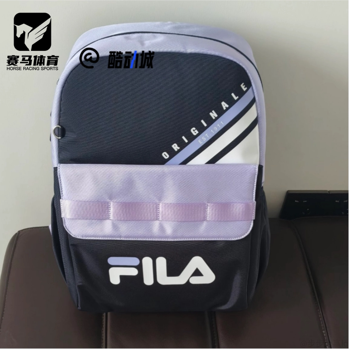 FILA儿童学院书包背包双肩包