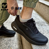 跑步鞋 FILA斐乐柔云3 黑色男子百搭减震运动休闲鞋 A12M611103FBK