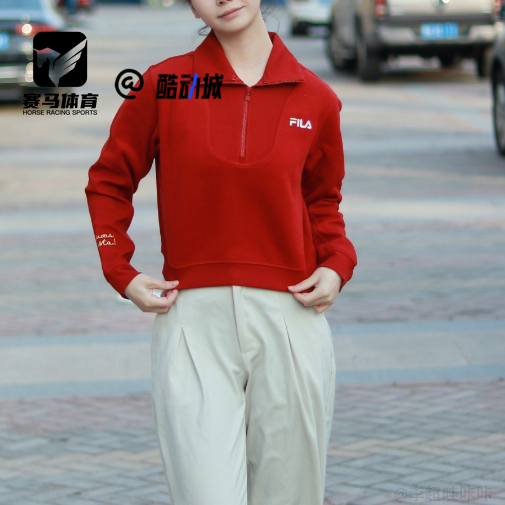 FILAORIGINALE节奏红女子卫衣