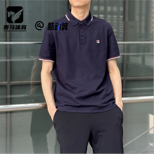 FILA斐乐Athletics TENNIS宝蓝男子网球短袖Polo衫A11M523146F-NV