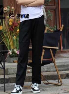 KOLON SPORT可隆 Commute 黑色女子9分裤长裤休闲裤LKLP3AT520