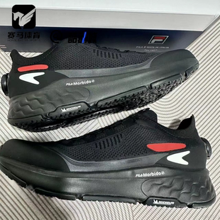 FILA斐乐 BOA MIND灵智鞋男款黑色舒适轻便跑步鞋A12M421803FBK