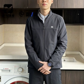 KOLON SPORT可隆HIKING黑色男女户外运动休闲夹克外套LHJK5MN059