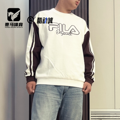 FILAORIGINALE云菇白男子卫衣