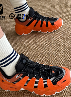 FILA斐乐COMO X 湖系户外落日橙男子运动机能跑步鞋T12M541532FBJ