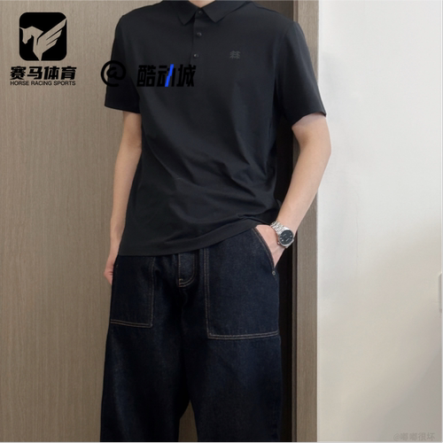 可隆男子百搭通勤商务短袖Polo衫