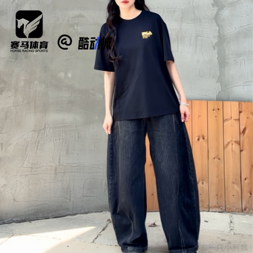 斐乐男女百搭运动休闲短袖T恤