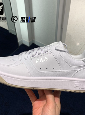 FILA斐乐 TARGA 圆盾鞋女子白色时尚舒适生活网球鞋A12W531005FWT