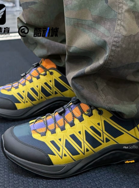 FILA斐乐WOLF 2+雪狼绿蓝色男子休闲运动户外功能鞋A12M541219FAM