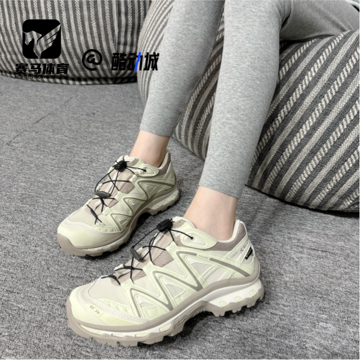 Salomon萨洛蒙 XT-Quest 淡绿色男女时尚耐磨低帮跑步鞋477809