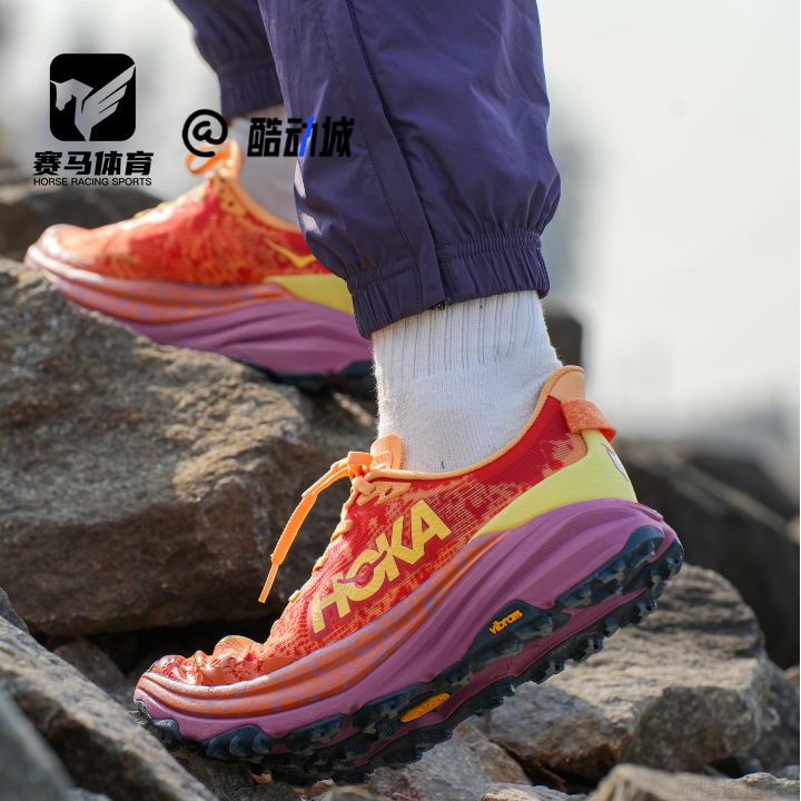 HOKASpeedgoat6男越野跑步鞋