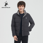 SMITHPOLOV斯密特保罗2024秋冬新款 休闲羽绒服男士 立领面包服外套