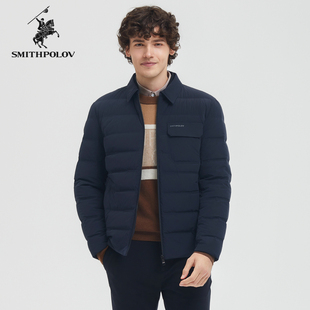 【衬衫羽绒服】SMITHPOLOV斯密特保罗男款2024冬季新款中青年外套