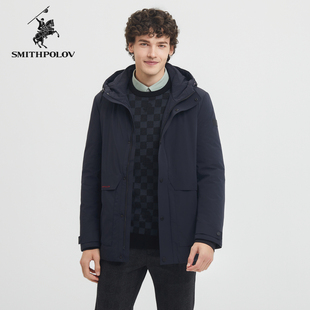 SMITHPOLOV斯密特保罗男款羽绒服冬季2024新款男士商务休闲外套
